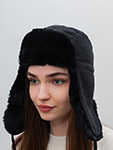 Шапка STETSON арт. 9290101 BOMBER CAP WOOL/CASHMERE (темно-серый)